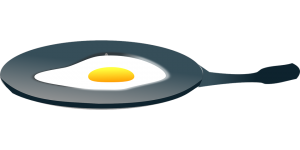 Fried egg PNG-61098